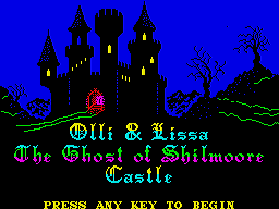Olli & Lissa - The Ghost of Shilmoore Castle (1986)(Firebird Software)